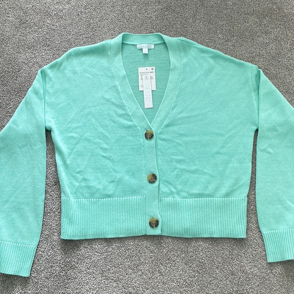 ABOUND Small Green Yucca Cardigan